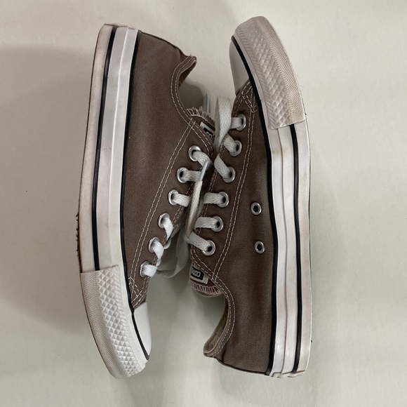 Converse All Star Canvas Sneakers in Grey - Picture 4 of 8